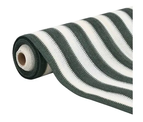 Norobežojošais Tīkls, Zaļš Un Balts, 3,6X10 M, Hdpe, 75 G/M² Vidaxl