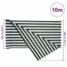 Privatumo Suteikiantis Tinklelis, Žalias/Baltas, 2X10M, Hdpe