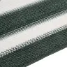 Norobežojošais Tīkls Zaļš Un Balts 1,5X10 M Hdpe 150G/M² Vidaxl