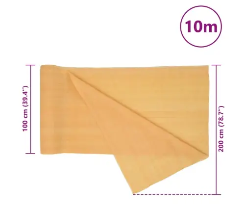 Privaatsusvõrk, Liivakarva, 2 X 10 M, Hdpe, 150 G/M²