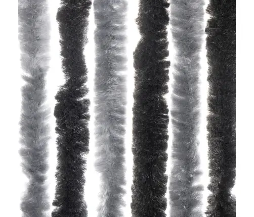 Užuolaida Nuo Musių, Pilka Ir Juoda, 118X220cm Šenilis