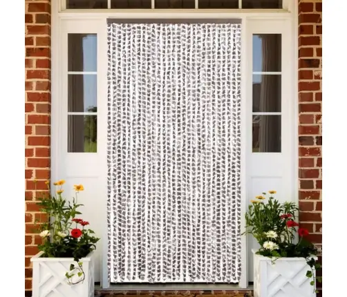 Putukakardin, Pruunikashall Ja Valge, 118X220 cm Šenill