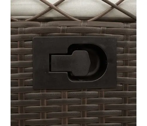 Allalastava Seljatoega Aiatoolid 2 Tk, Pruun, Polürotang