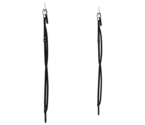 Dvigubi Baidarių Laikymo Diržai Su Irklų Spaustukais, 50Kg