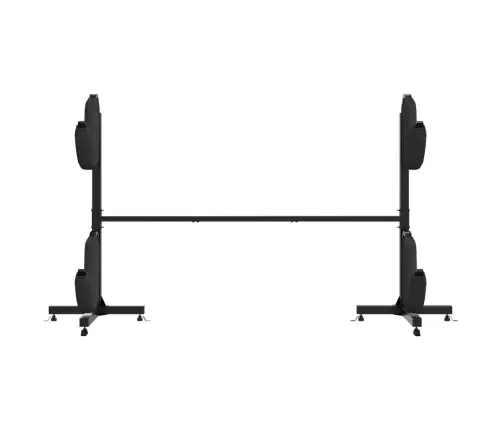 Kajaku Uzglabāšanas Plaukts 2 Laivām, 250X57X127,5 Cm, Tērauds Vidaxl