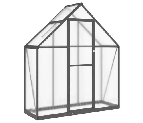 Kasvuhoone Alusraamiga, Antratsiit, 169X58X195 cm Alumiinium