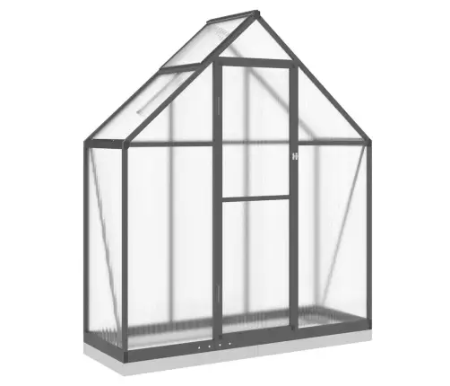 Kasvuhoone Alusraamiga, Antratsiit, 169X58X202 cm Alumiinium