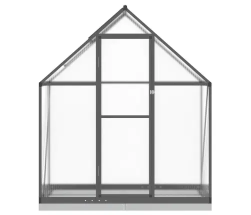 Kasvuhoone Alusraamiga, Antratsiit, 169X58X202 cm Alumiinium