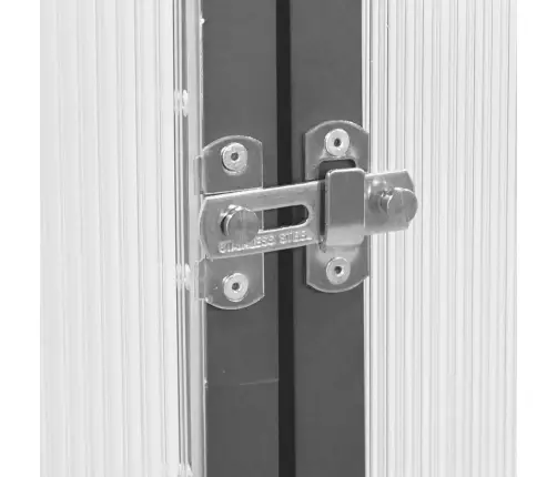 Siltumnīca Ar Pamatnes Rāmi, Antracītpelēks, 169X114X195 Cm Vidaxl