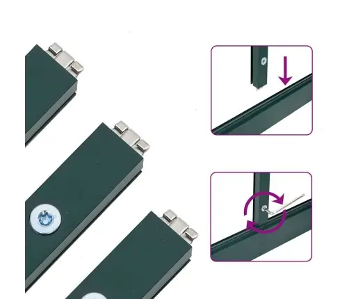 Siltumnīca Ar Pamatni, Zaļš, 169X114X202 Cm, Alumīnijs Vidaxl