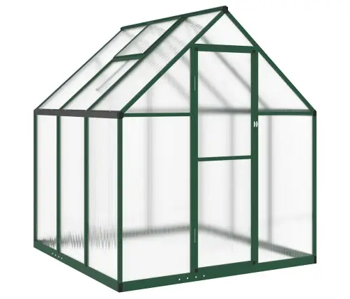 Šiltnamis Su Rėmu, Sidabrinis, 169X169X195cm Aliuminis