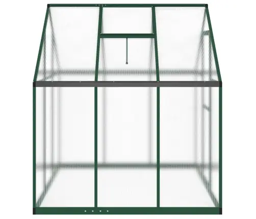 Šiltnamis Su Rėmu, Sidabrinis, 169X169X195cm Aliuminis