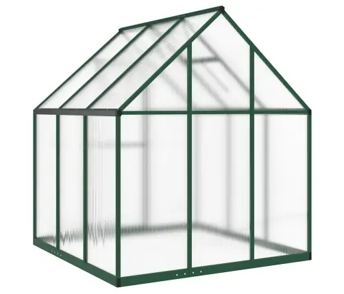 Šiltnamis Su Rėmu, Sidabrinis, 169X169X195cm Aliuminis