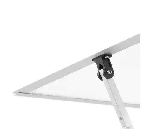 Šiltnamis Su Rėmu, Sidabrinis, 169X169X202cm Aliuminis