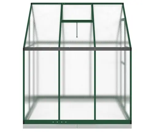 Šiltnamis Su Rėmu, Žalias, 169X169X202cm Aliuminis