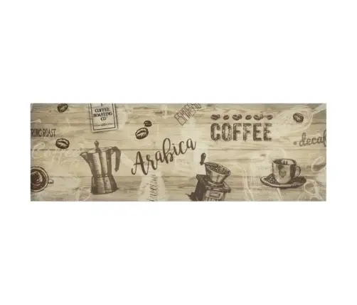 Köögivaip, Pestav, Coffee, Pruun, 60 X 180 cm Samet
