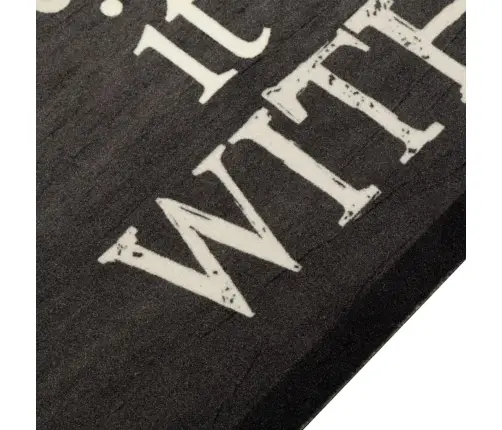 Virtuves Paklājs, Mazgājams, Krūzes Dizains, 60X300 Cm, Samts Vidaxl