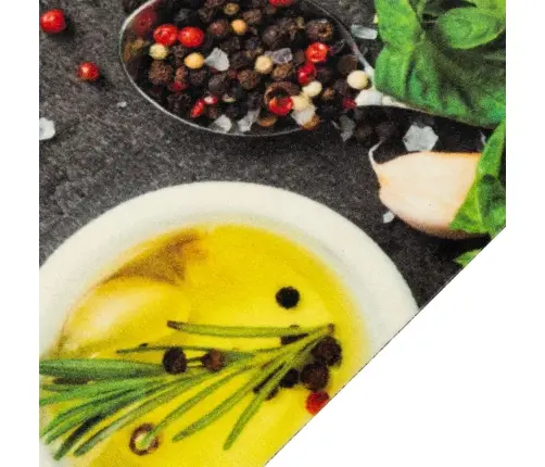 Virtuvės Kilimėlis, 60X180cm Aksomas, Plaunamas, Prieskoniai