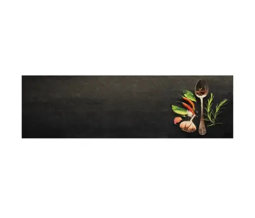 Virtuves Paklājs, Mazgājams, Garšvielu Apdruka, 45X150 Cm Vidaxl Virtuves Paklājs, Mazgājams, Garšvielu Apdruka, 45X150 Cm Vidaxl