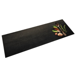 Virtuves Paklājs, Mazgājams, Garšvielu Apdruka, 60X180 Cm Vidaxl