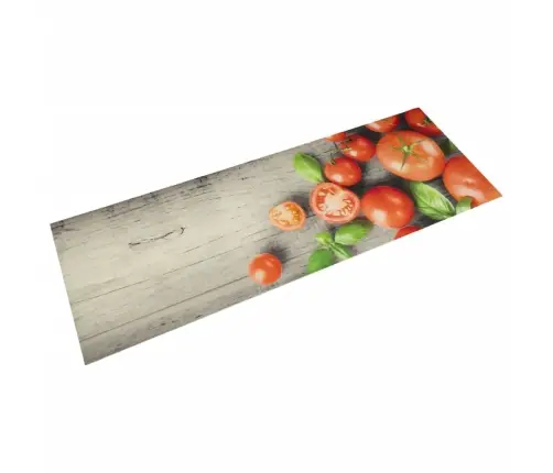Virtuvės Kilimėlis, 60X180cm Aksomas, Plaunamas, Pomidorai