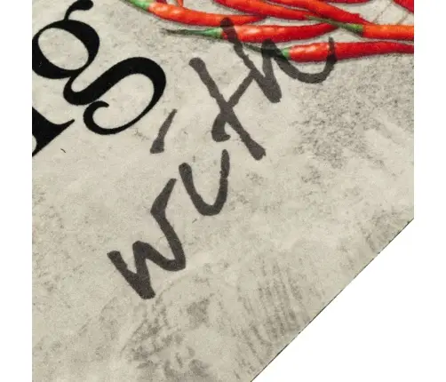 Köögivaip, Pestav, Cooking Ja Tšillipipar, 45 X 150 cm Samet
