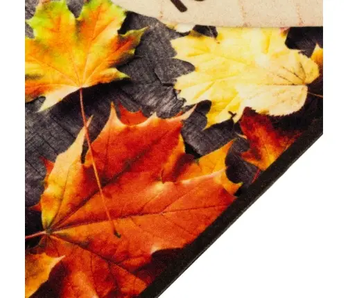 Virtuves Paklājs, Mazgājams, Rudens Apdruka, 60X180 Cm, Samts Vidaxl