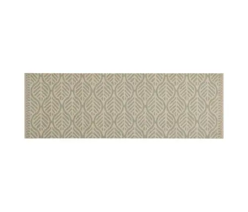 Virtuvės Kilimėlis, 60X180cm Aksomas, Plaunamas, Lapai Virtuvės Kilimėlis, 60X180cm Aksomas, Plaunamas, Lapai