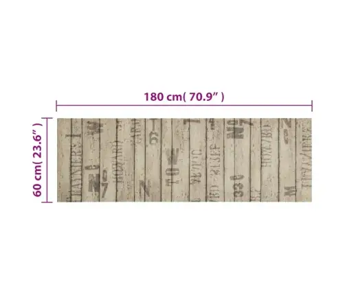 Köögivaip, Pestav, Aed, 60 X 180 cm Samet