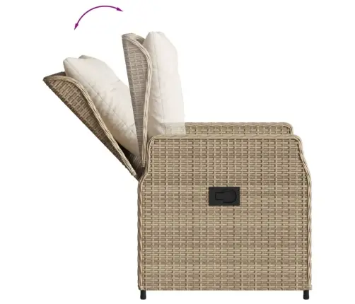 Allalastava Seljatoega Aiatoolid 2 Tk, Beež, Polürotang