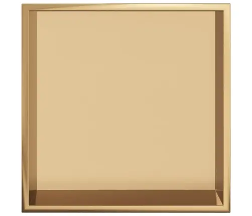 Duširiiul, Harjatud Kuldne 32X32X9 Cm Roostevaba Teras