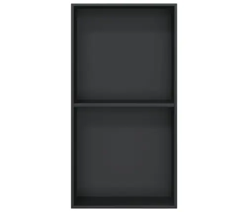 Nišinė Dušo Lentyna, Matinės Juodos Spalvos, 32X62X9cm Plienas