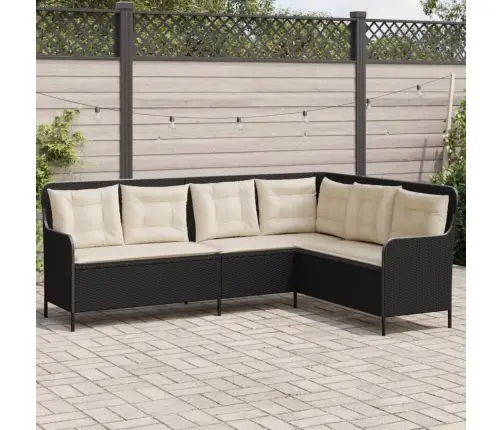 L-Kujuline Aiadiivan Koos Patjadega, Must, Polürotang