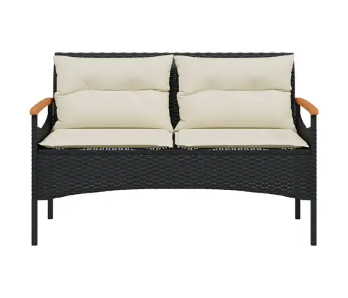 4-Daļīgs Dārza Dīvāna Komplekts Ar Matračiem, Pe Rotangpalma Vidaxl