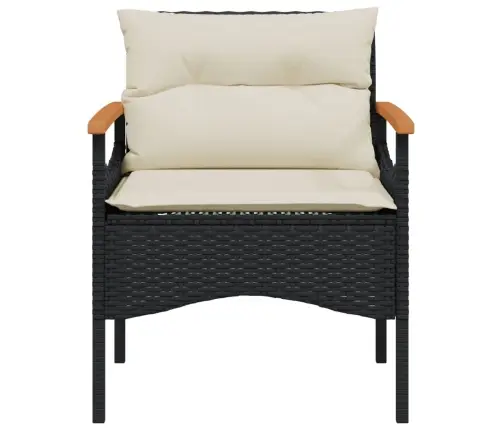 4-Daļīgs Dārza Dīvāna Komplekts Ar Matračiem, Pe Rotangpalma Vidaxl