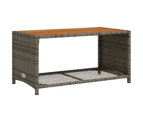 4-Daļīgs Dārza Dīvāna Komplekts Ar Matračiem, Pelēks Pe Pinums Vidaxl