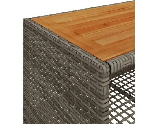 4-Daļīgs Dārza Dīvāna Komplekts Ar Matračiem, Pelēks Pe Pinums Vidaxl