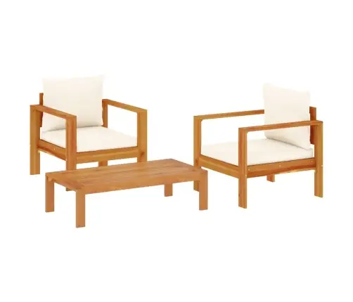 3-Osaline Aiadiivanikomplekt Patjadega, Akaatsiapuit