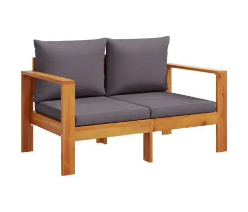 4-Daļīgs Dārza Atpūtas Mēbeļu Komplekts Ar Matračiem, Akācija Vidaxl