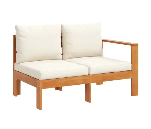 5-Daļīgs Dārza Atpūtas Mēbeļu Komplekts Ar Matračiem, Akācija Vidaxl