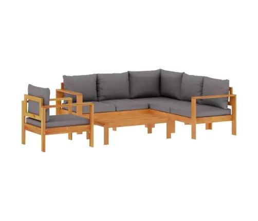 5-Osaline Aiadiivanikomplekt Patjadega, Akaatsiapuit