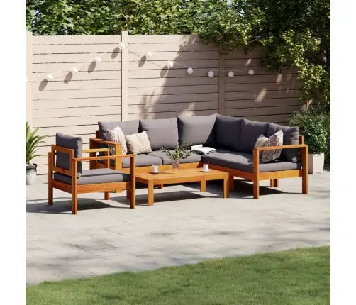 5-Osaline Aiadiivanikomplekt Patjadega, Akaatsiapuit