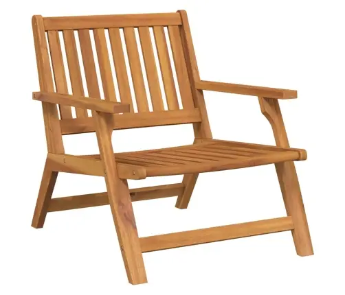 Dārza Krēsli Ar Galdu 3 Gabali No Cieta Akācijas Koka Vidaxl