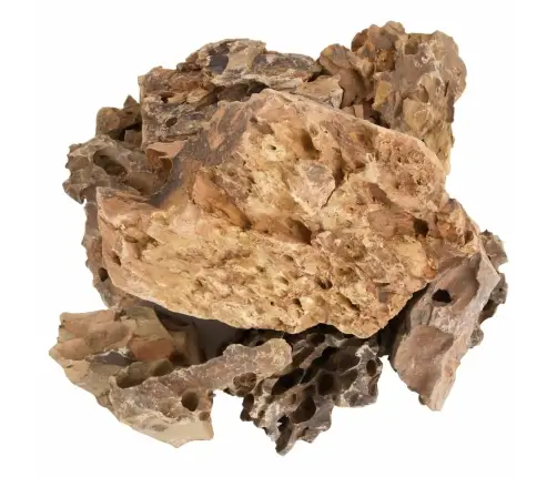 Drakono Akmenys, Rudos Spalvos, 25Kg, 5–30Cm