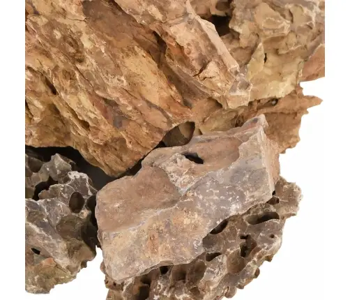 Drakono Akmenys, Rudos Spalvos, 25Kg, 5–30Cm