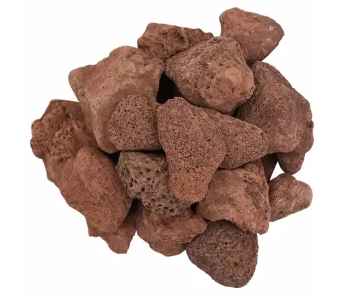 Vulkāniskie Ieži, 10 Kg, Sarkani, 5-8 Cm Vidaxl