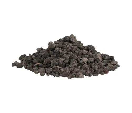 Vulkāniskie Ieži, 25 Kg, Melni, 1-2 Cm Vidaxl