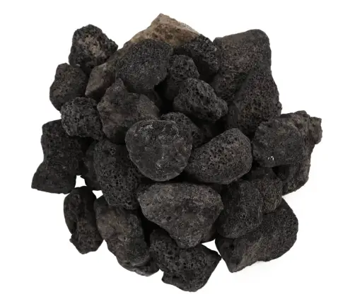 Vulkāniskie Ieži, 10 Kg, Melni, 3-5 Cm Vidaxl