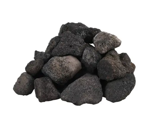 Vulkaanilised Kivimid 10 Kg, Must, 5-8 Cm