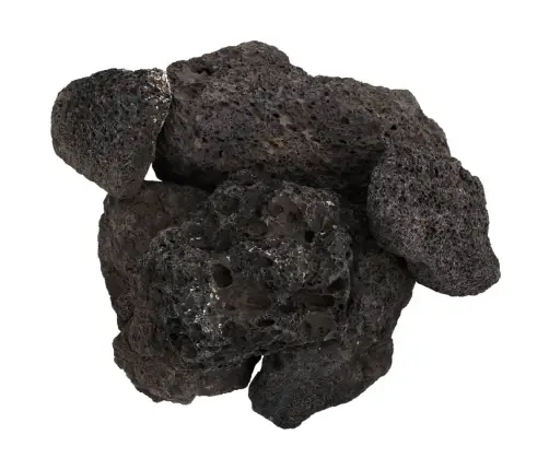 Vulkāniskie Ieži, 25 Kg, Melni, 10-30 Cm Vidaxl